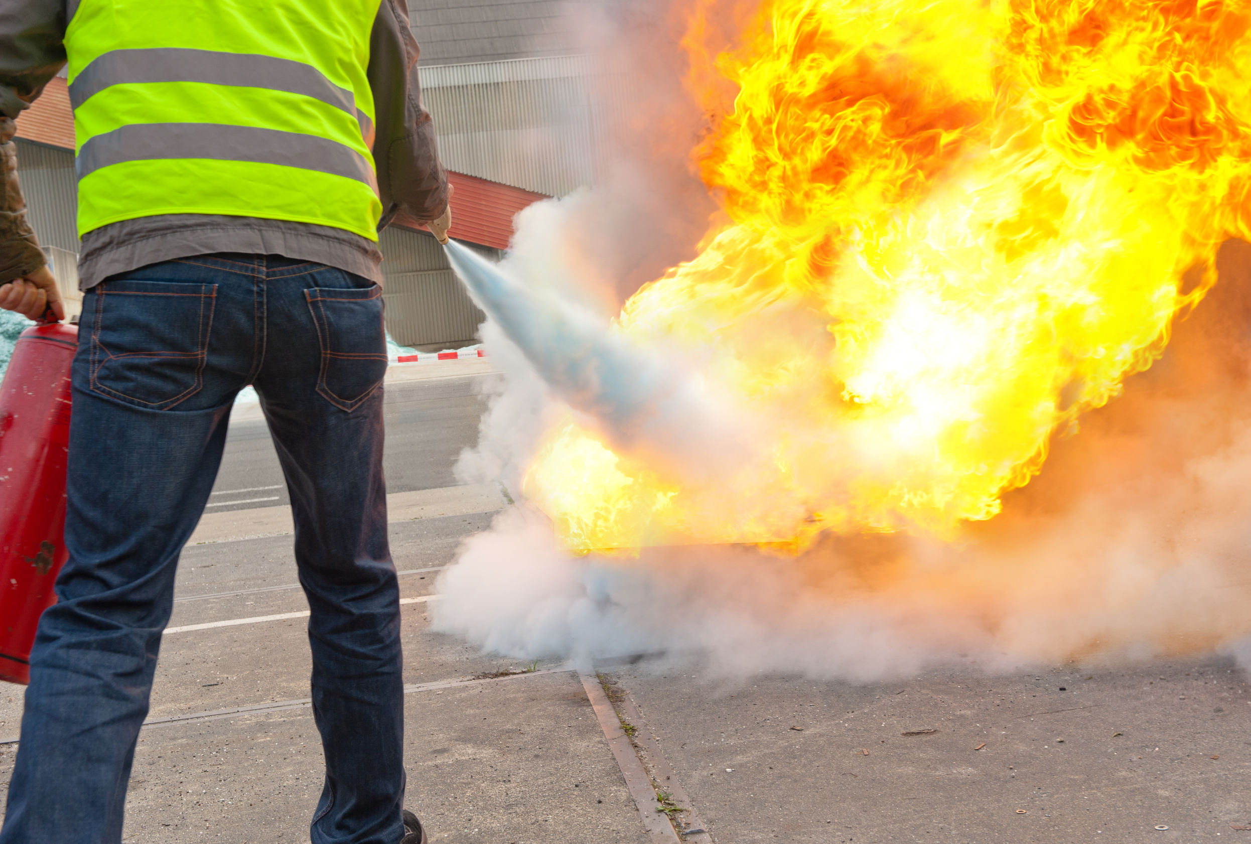 fire extinguisher exercise